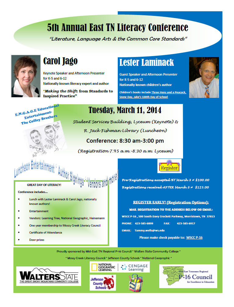 East TN Literacy Conference
